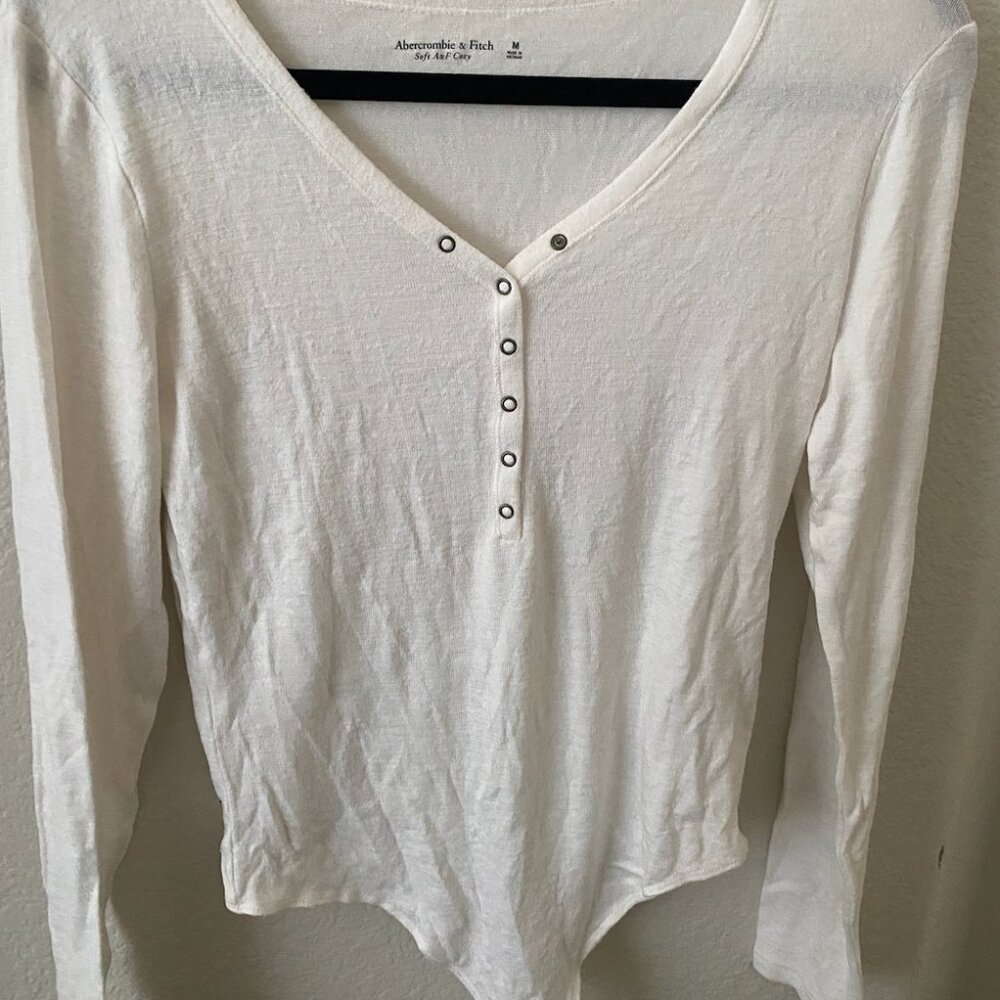 Abercrombie and fitch soft and cozy line bodysuit